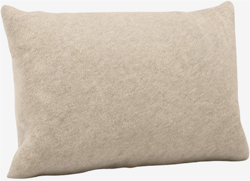 Kissenbezug WOLKENFELD "Flanell Baumwolle Kopfkissenbezug - Premium Kissenbezug", beige, B:40cm L:80cm, Flanell, Obermaterial: 100% Polyester, Kissenbezüge, Größe 80x80, 40x80 und 70x90 cm I versteckter Reißverschluss Image