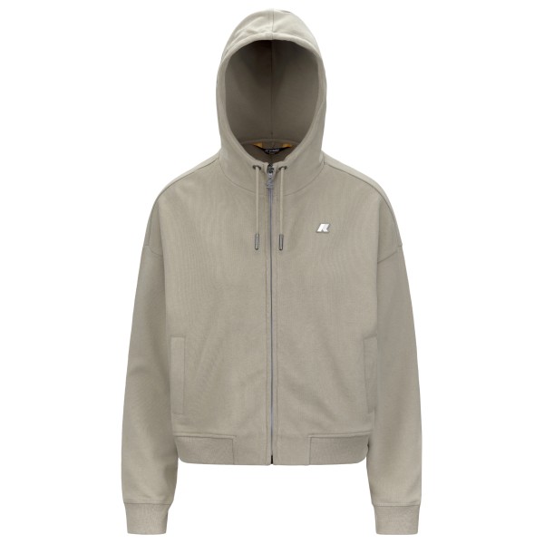 K-Way - Women's Arwen Fleece Peach - Freizeitjacke Gr L grau