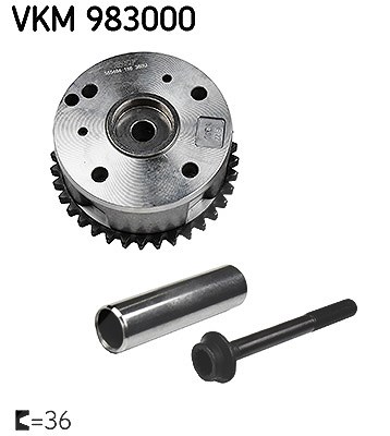 Skf Nockenwellenversteller [Hersteller-Nr. VKM983000] für Audi, Seat, Skoda, VW Image