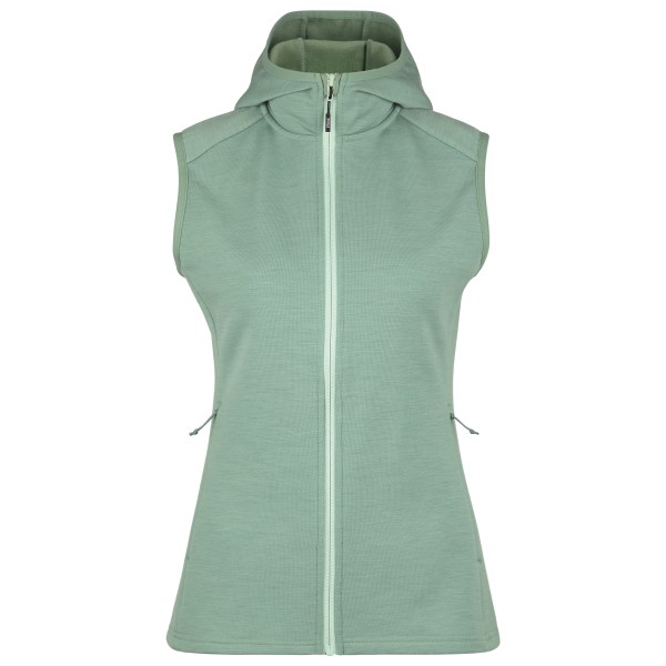 Stoic - Women's MerinoFleece335 KuolpaSt. II Vest with Hood - Merinoweste Gr S türkis