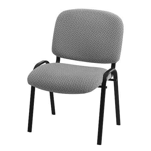 2-teiliges Set Jacquard-Klappstuhlhussen, abnehmbarer Stretch-Stuhlbezug für Hochzeiten, Bankette, Partys oder als Heimdekoration Image