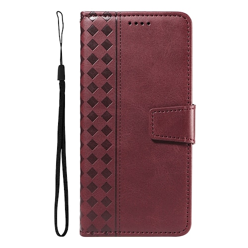 Handy Hülle Handyhüllen Für iPhone 17 Pro Max 17 Air 16 15 14 Pro Max Plus 16e 13 Pro Max Mini Brieftaschenhülle Vollschutz mit Trageriemen Stoßfest Retro PU-Leder Image