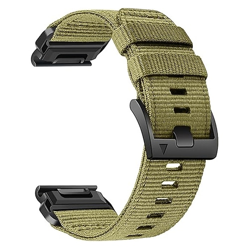 Uhrenarmband für Garmin Fenix 8 43mm Fenix 8 47mm Fenix 8 51mm Epix Pro 42mm Fenix 8 43mm 47mm 51mm 7S Quatix 7X Tactix 7 AMOLED Pro Enduro 2 Epix Gen 2 MARQ Series Descent Mk2S Mk2i Nylon Ersatz Gurt Image