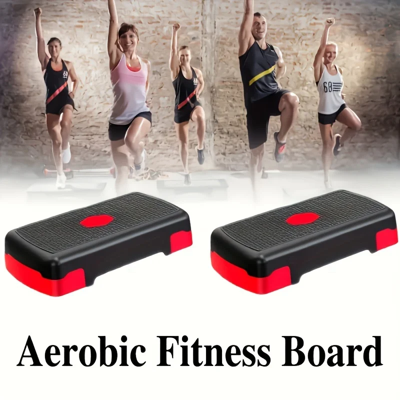 45 cm Adjustable Fitness Step Aerobic Platform Fitness Board, Suitable For Home Yoga Step Fitness Exercise Aerobic Exercise