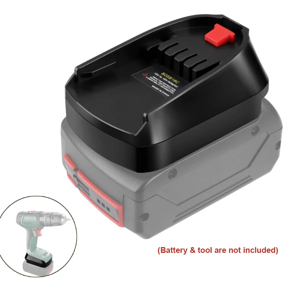 Neuer Adapter-Konverter BOSB18C, Verwendung für 18 V Li-Ion-Akku BAT618, für Zuhause, Lithium-Elektrowerkzeug, ersetzt alle 18 V Image