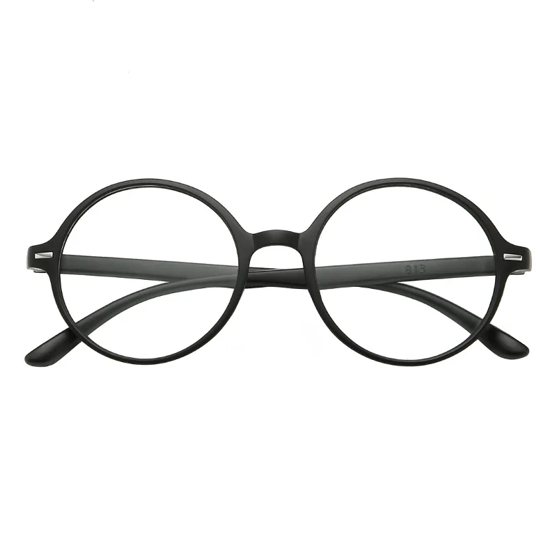 Lesebrille für Herren und Damen, rund, Vintage-Lesebrille, leicht, modisch, Presbyopie-Brille +1 +1,5 +2 +2,5 +3 +3,5 Image