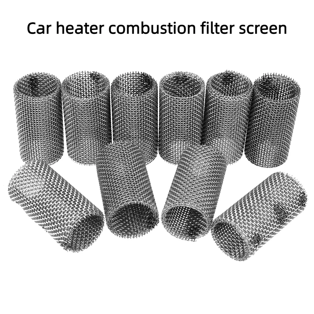 Auto Glow Plug Brenner 3-Schichten 10Pcs Filter Mesh Für Diesel Air Standheizung Sieb Bildschirm 310s Edelstahl Image