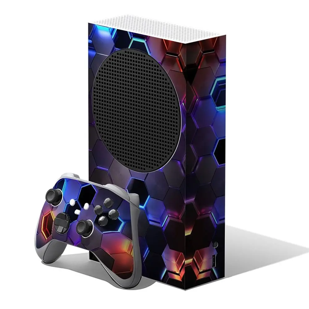 Anti-scratch Protective Cover For Xbox Series S Vinyl Skin Decal Stickers Game Console Decor For Xbox Series S