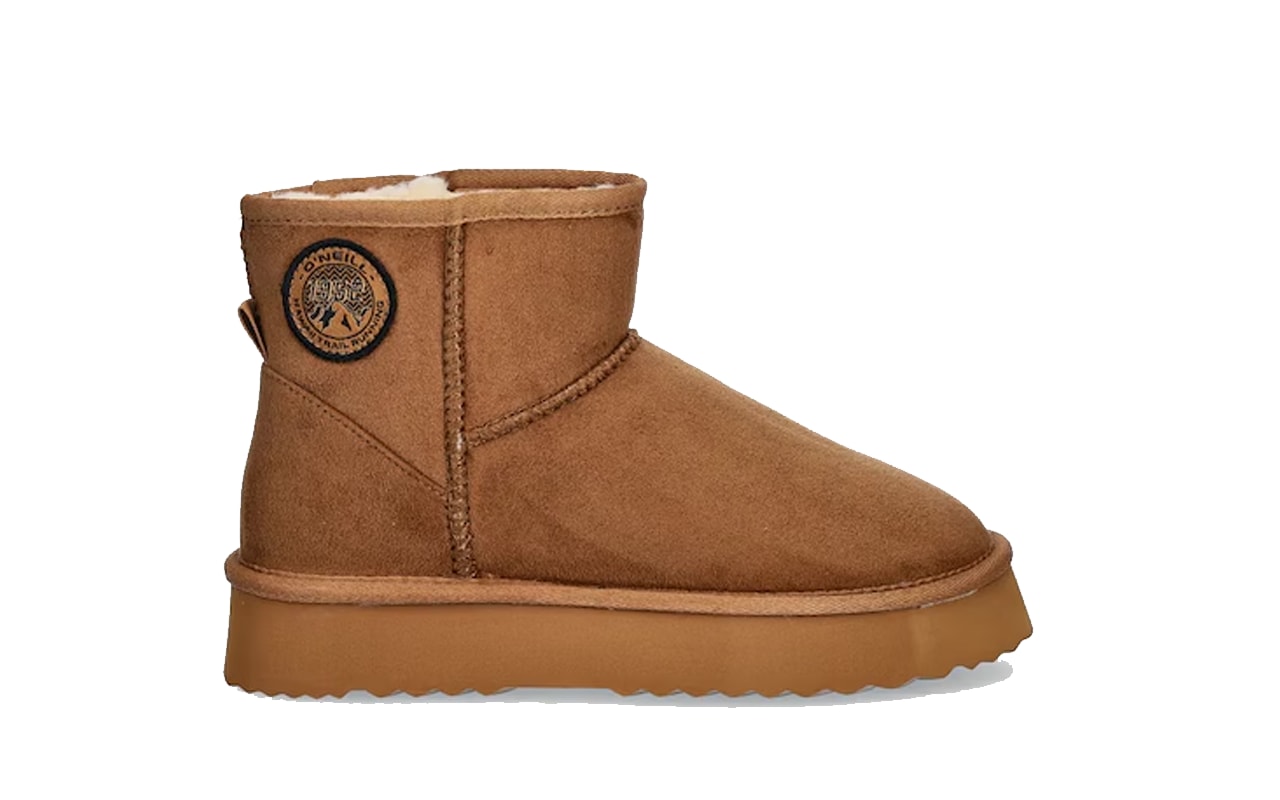 Winterstiefel O'NEILL "BESIANA PLATFORM WOMEN MID", Damen, Gr. 41, chestnut, Synthetik, Schuhe Winterstiefel, Winterschuhe, Winterboots, Snowboots mit Plateau-Sohle