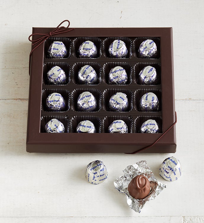 Sugar Free Milk Chocolate Cherry Cordial, Family Item Food Gourmet Candy Confections Chocolate, Gifts by Simply Chocolate