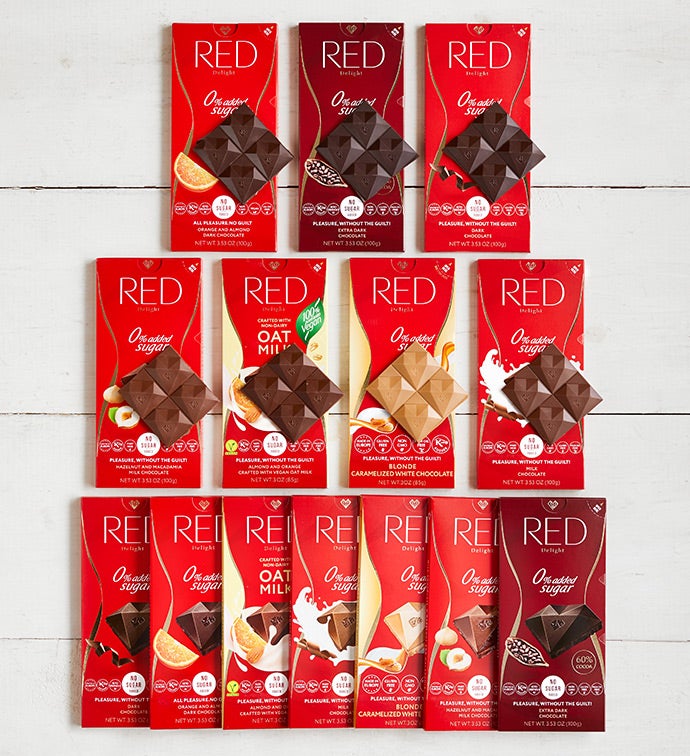 Sugar Free Chocolate Assorted Grande Tablet Pack, Family Item Food Gourmet Candy Confections Chocolate, Gifts by Simply Chocolate