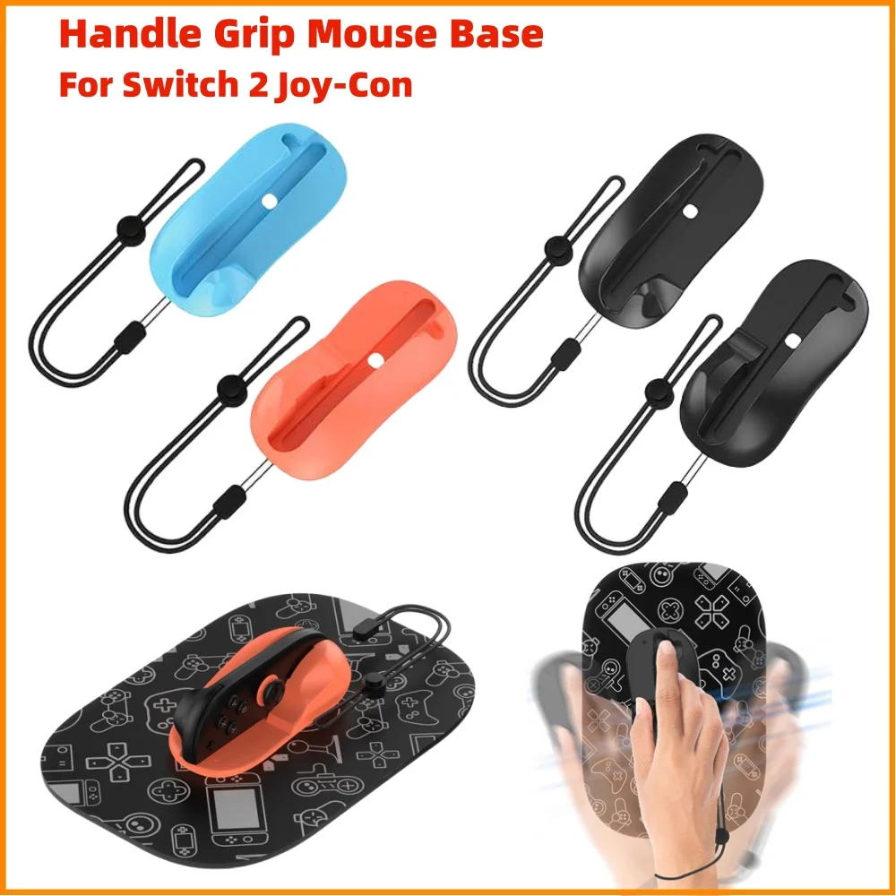 2 STÜCK Gaming Controller Maus Mini Tragbare Ergonomische Mäuse Links + Rechts Controller Halterung Griff Fall für Nintendo Switch 2 Joy-Con Image