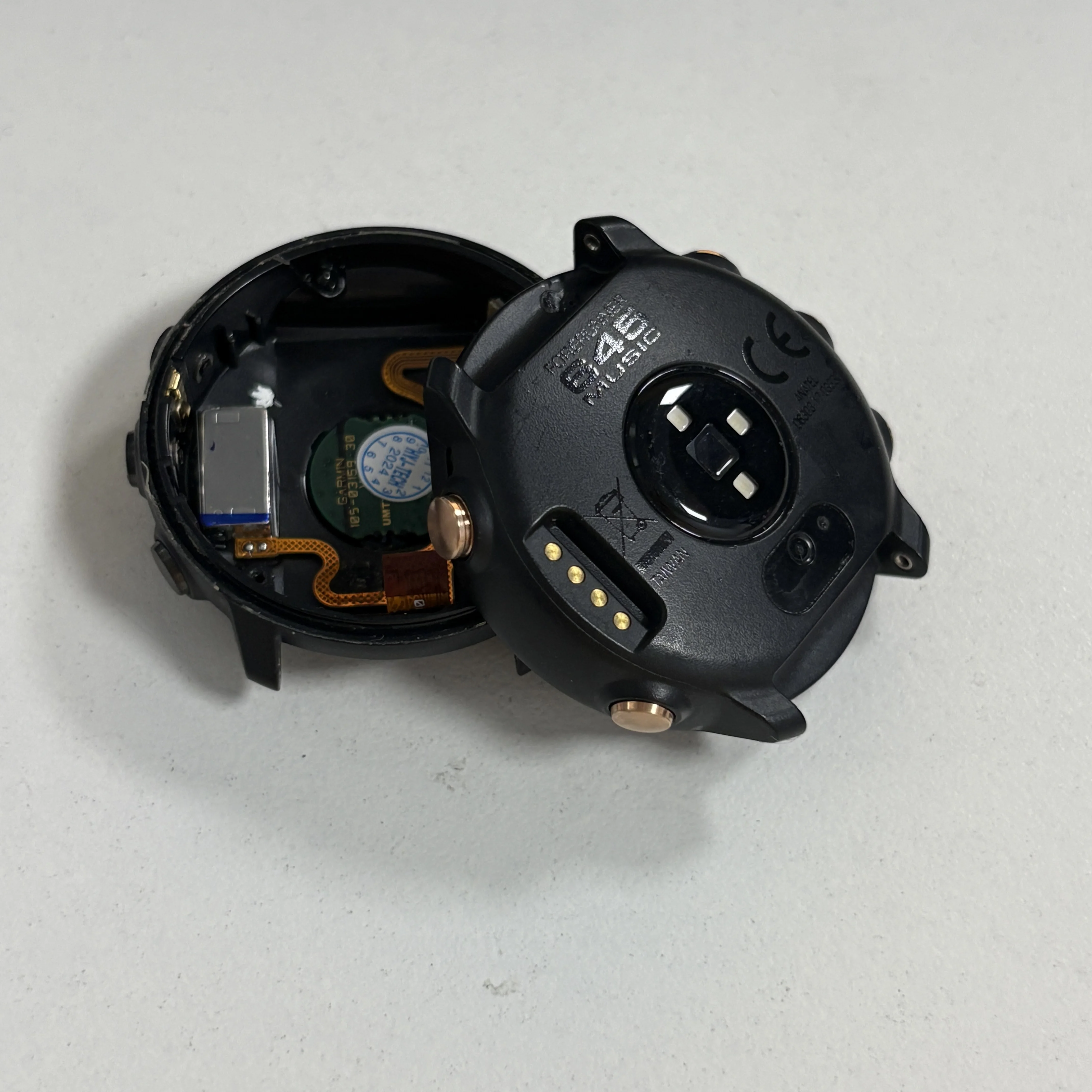 Für GARMIN Forerunner 645 Forerunner 645 Musik Zurück Abdeckung Forerunner 645 M Hintere Abdeckung Ohne Batterie GPS Reparatur Image