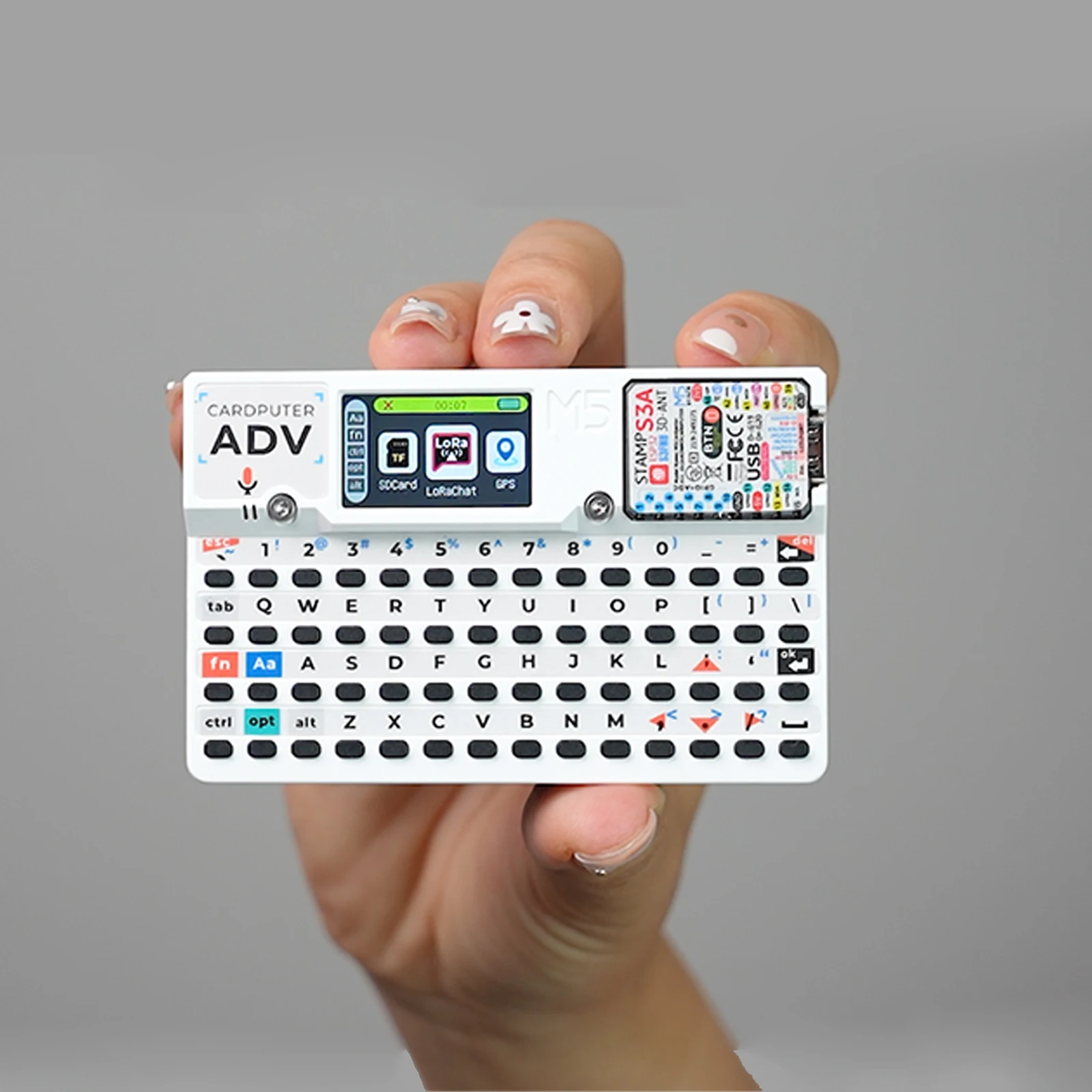 M5stack Offizieller Cardputer Adv-Version ESP32 Tragbarer Computer M5StampS3A Development Kit 1,14 Zoll Bildschirm 56-Tasten-Tastaturkarte Image