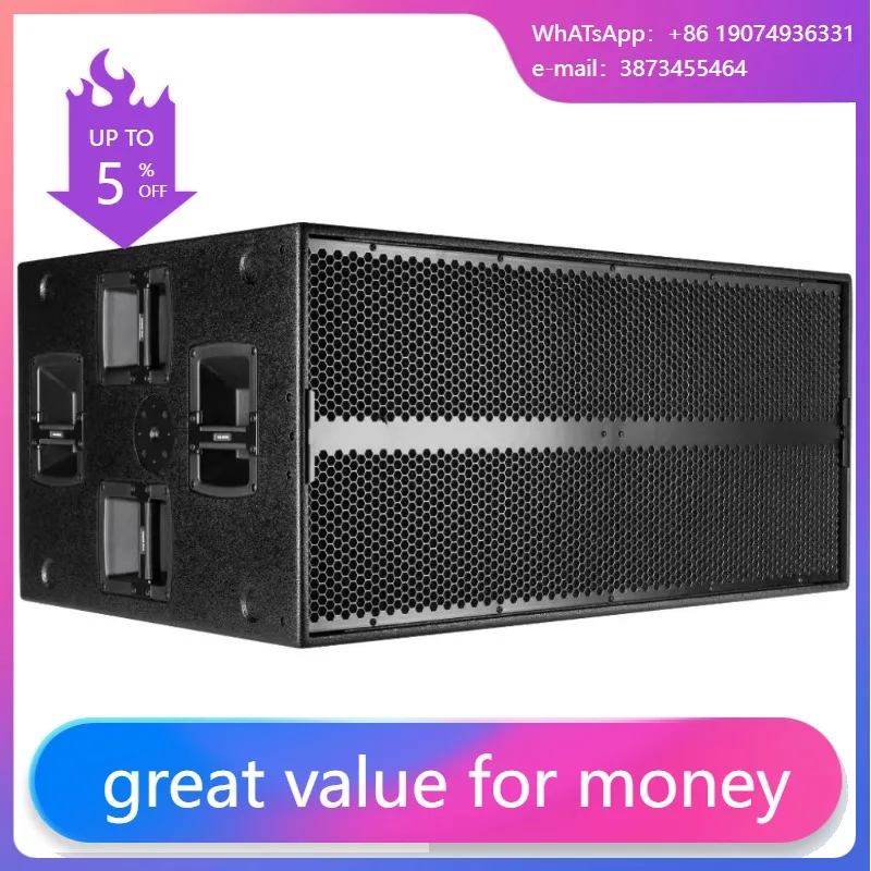 Sub 9006-AS Dual 18 Zoll aktiver Hochleistungs-Subwoofer RCF-Soundsystem Bass Pro Lautsprecher Professionelle Audio-DJ-Ausrüstung PA-System Image