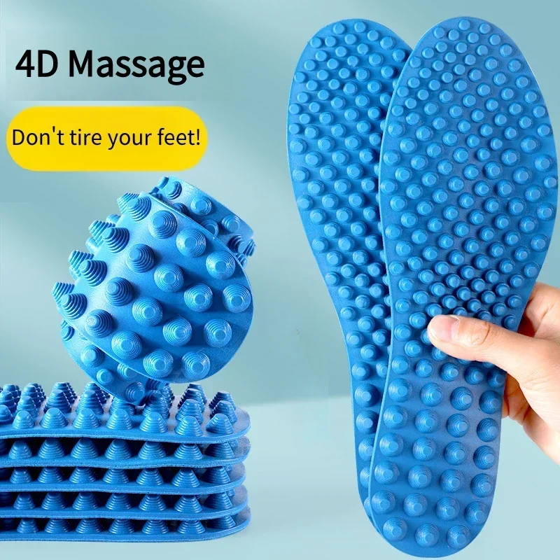 1 paar Entlasten Fuß Müdigkeit Schuhe Einlegesohlen Finger Druck Bord Massage Einlegesohle Männer Frau Schuh Pads Weiche Sport Casual Schuhe pad