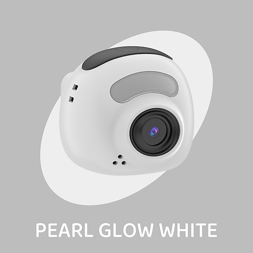 Mini telecamera portatile HD 1080p per sport all'aria aperta con cordino, adatta per la fotografia e la registrazione video in bicicletta all'aperto con il pollice, dotata di un foro per vite da 1/4