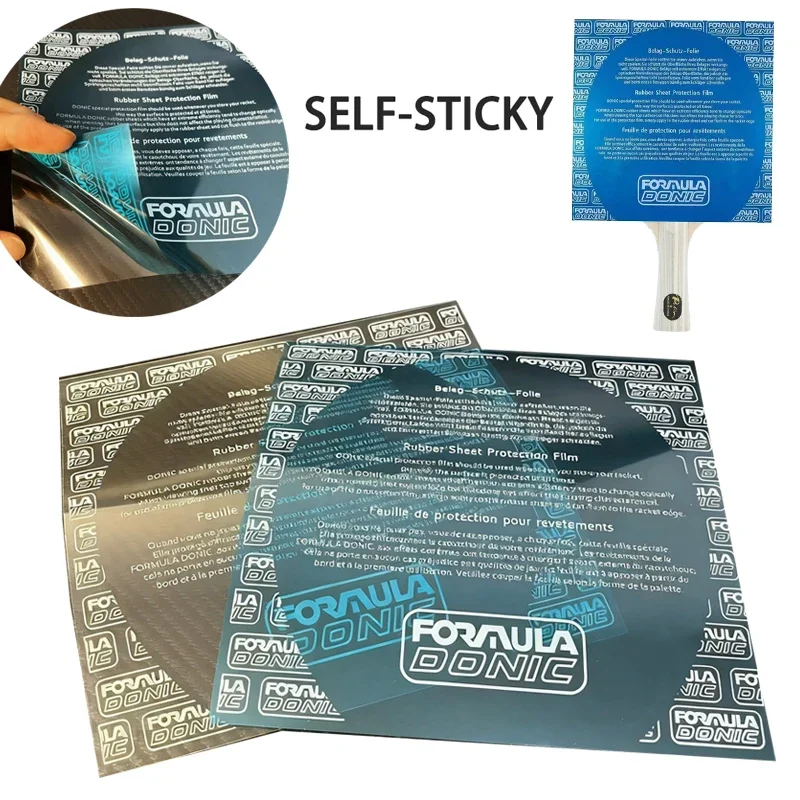 DONIC Table Tennis Racket Protective Film Protector SelfSticky Dustproof Waterproof Ping Pong Racket Rubber Tool Accessories