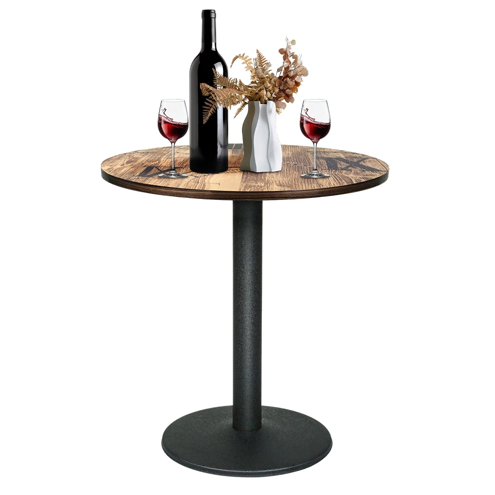 Tavolo da bistrot rotondo, tavolo da bar H 72 cm, bancone bar, tavolo alto, bancone, tavolo da pranzo, tavolo da cucina, tavolo da festa, 60/70 cm
