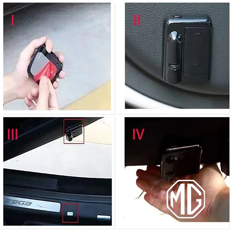 2X Porta Auto Benvenuto Luce Proiettore A Led Lampada Accessori Per MG ZS 5 7 6 Cyberster MG4 EV ES5 HS ONE GT GS MG3 EZS 3SW MARVEL-R
