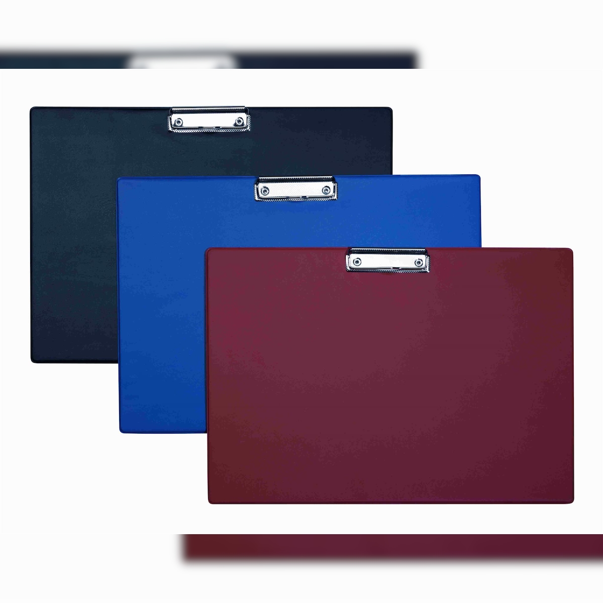 Alco Klemmbrett kunststoffüberzogen für DIN A3 quer rot Image