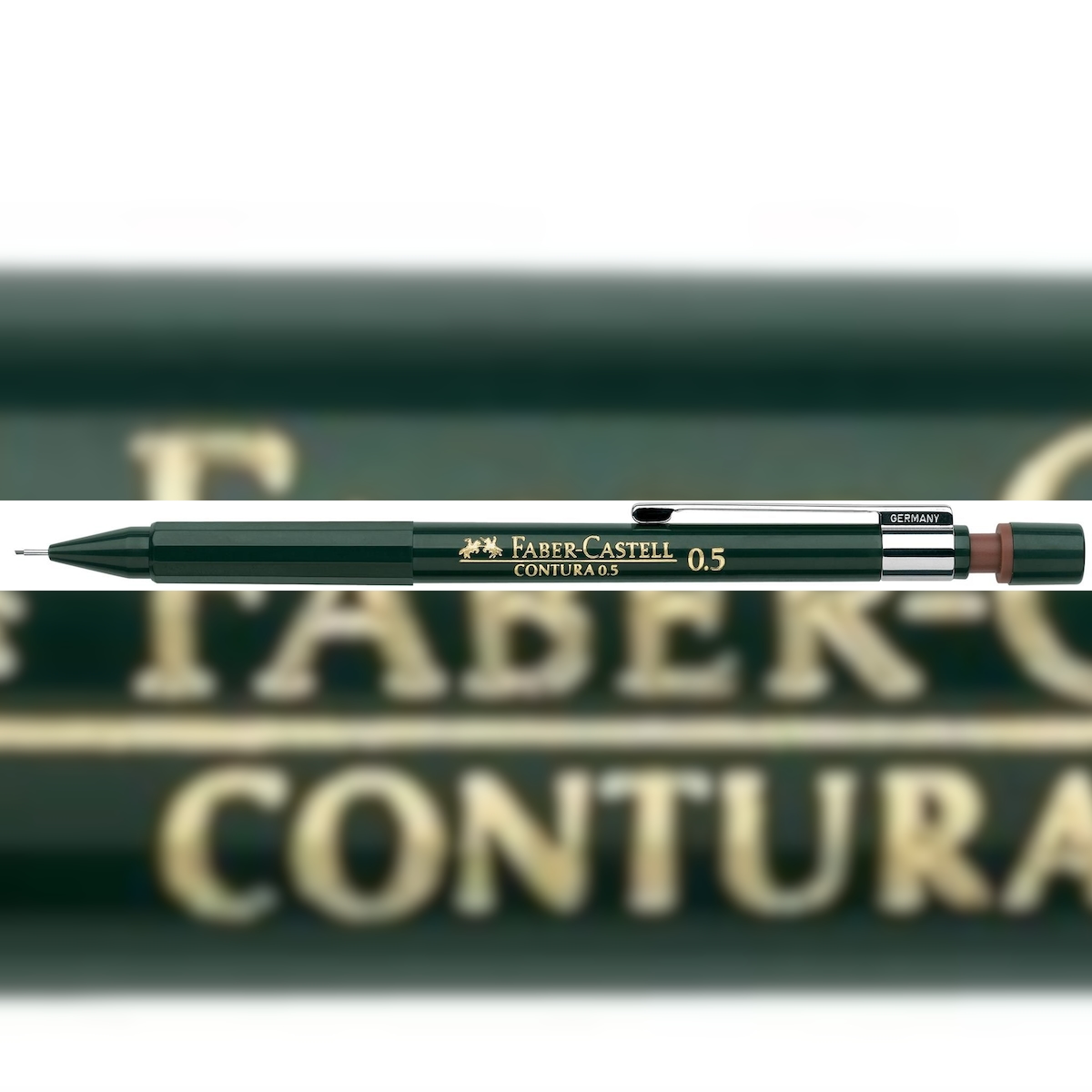 Faber Castell Druckbleistift CONTURA 0,5 HB mit Radierer Image