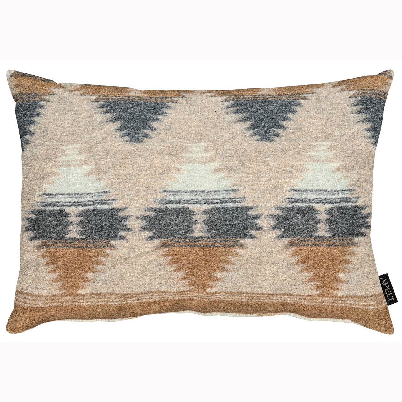 Kissenhülle APELT "Sierra", braun, B:41cm L:61cm, Polyester, Obermaterial: 65% Wolle, 35% Polyester, Kissenbezüge Image