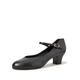 Capezio Women’s Footlight Character Dance Shoes, Black, 8.5 UK
