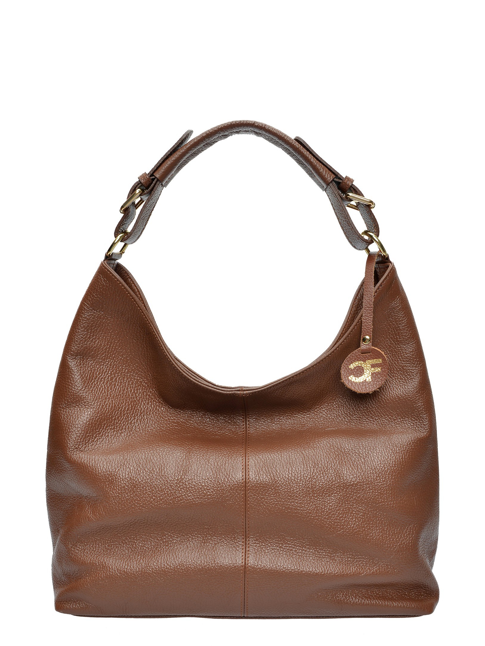 Carla Ferreri Weinrote Lederhandtasche Image