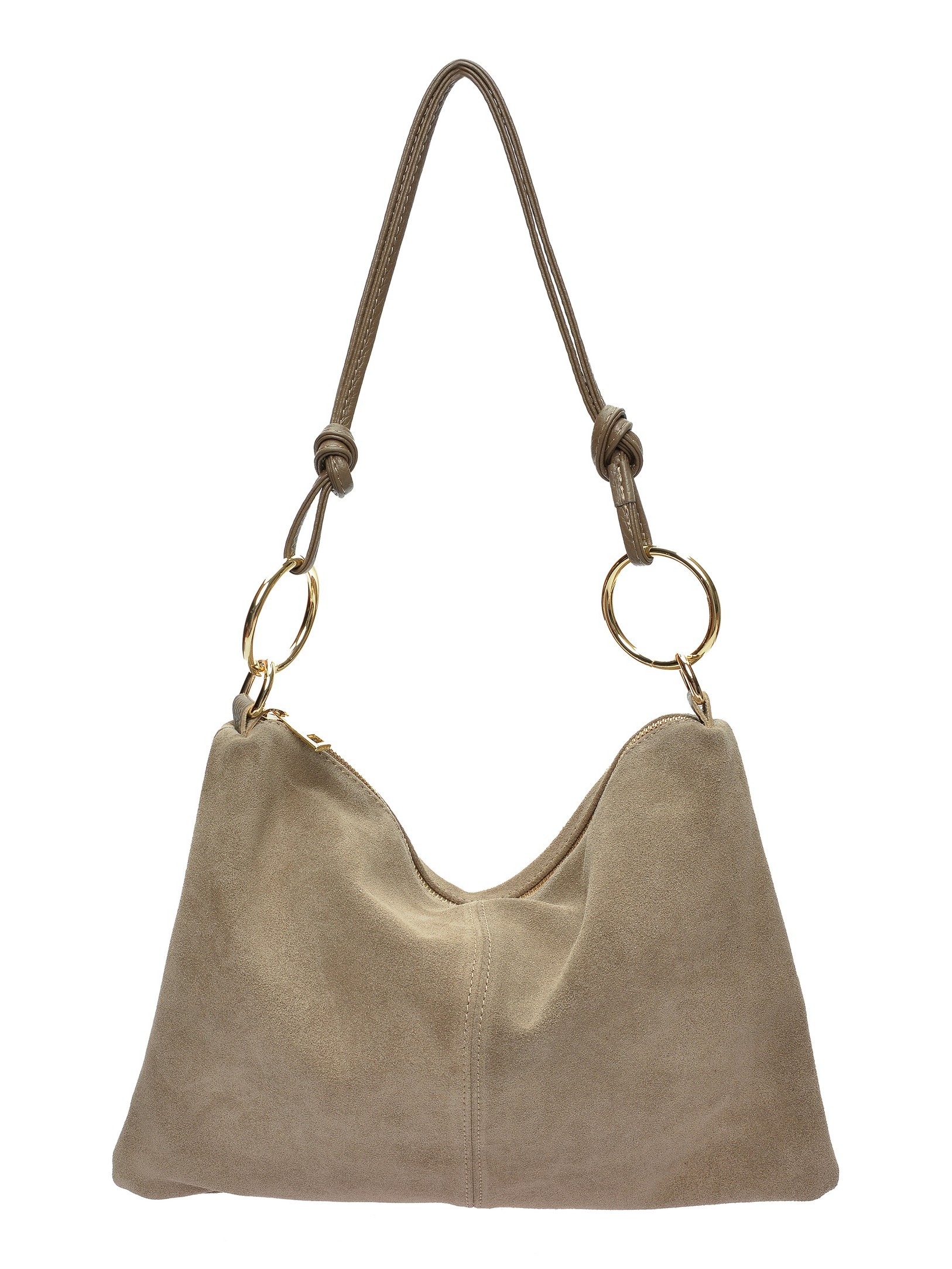 Luisa Vannini Beiger Lederbeutel Image