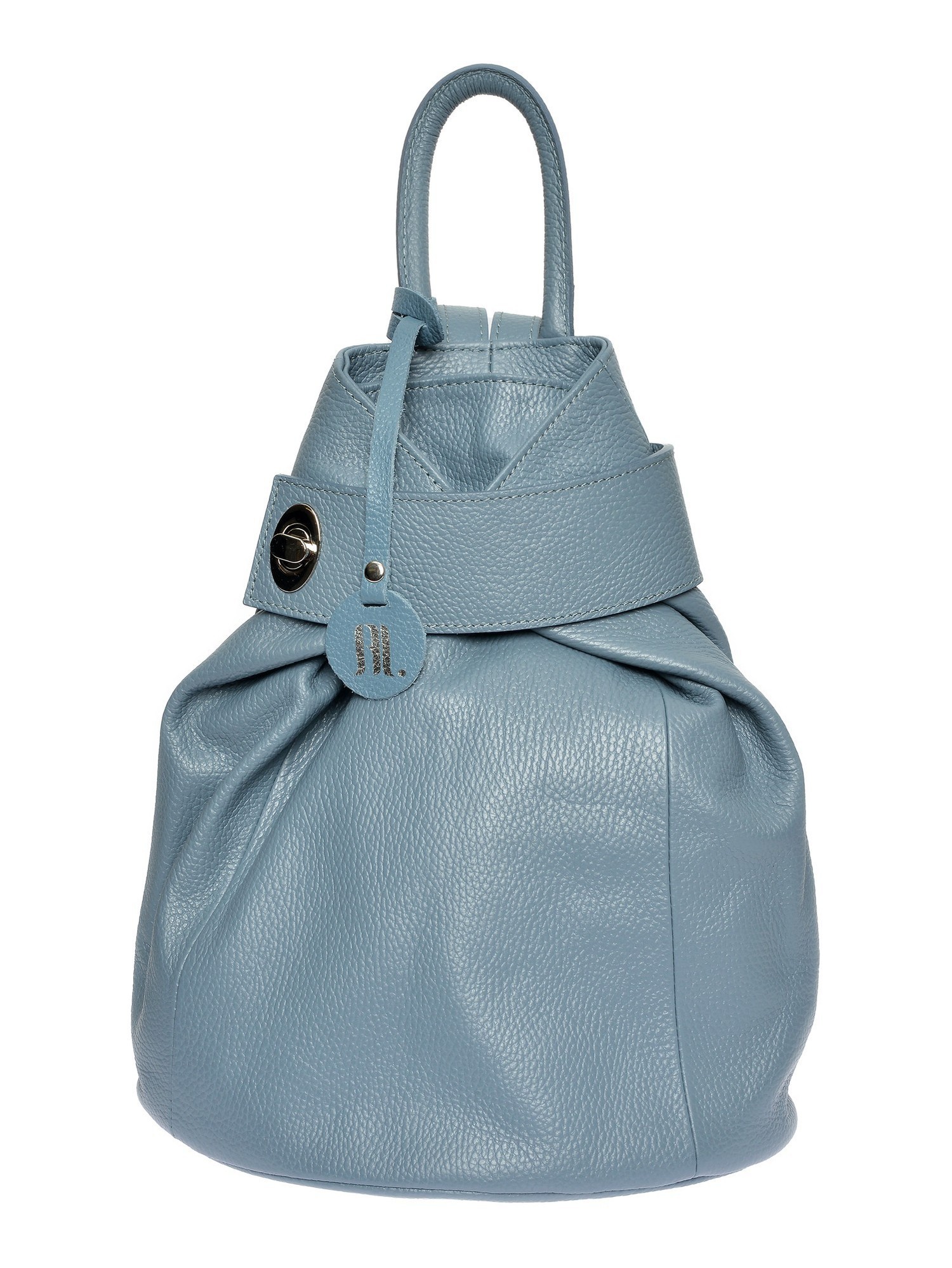Anna Luchini Türkise Lederhandtasche Image