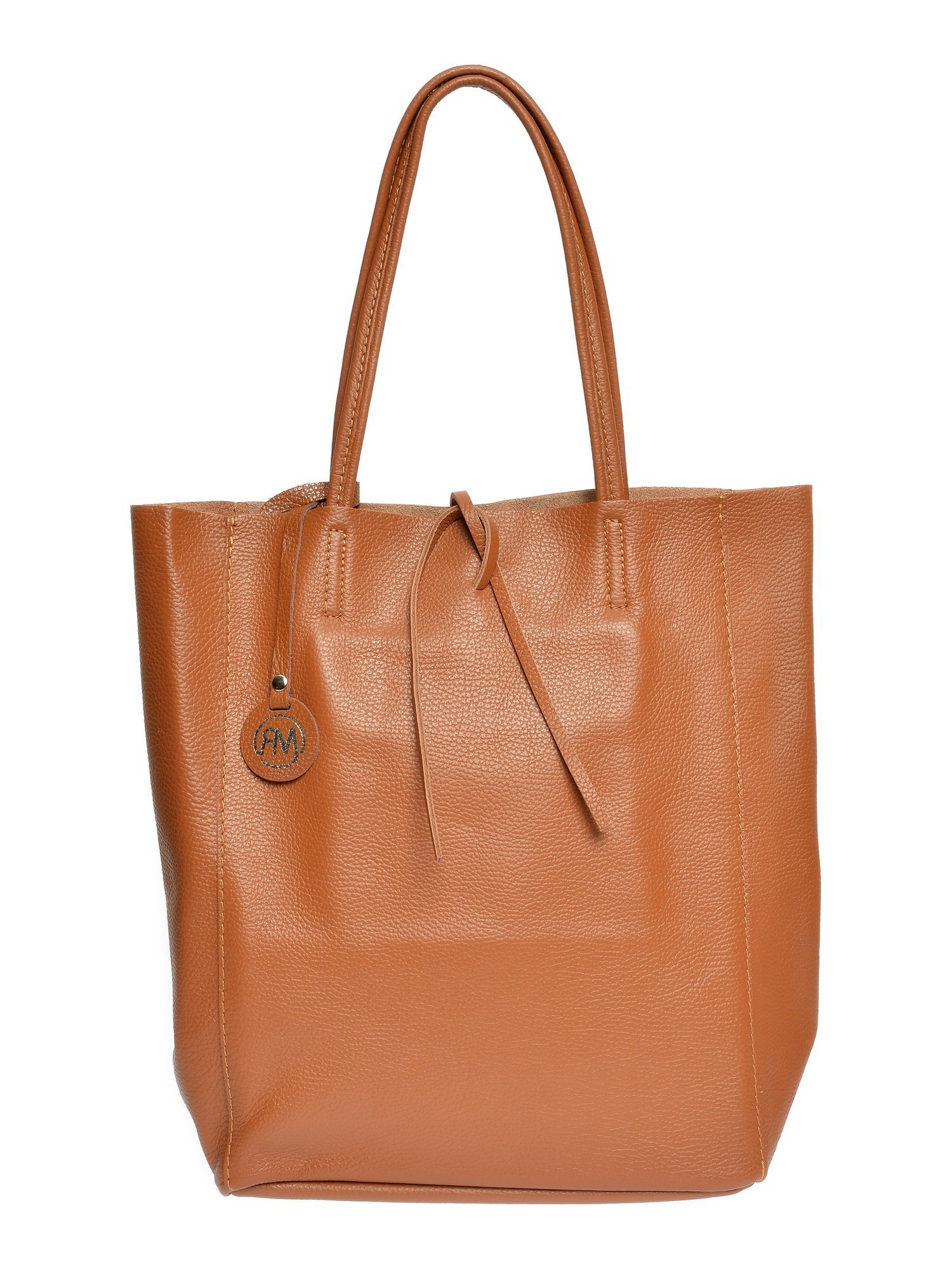 Roberta M Braune Lederhandtasche Image