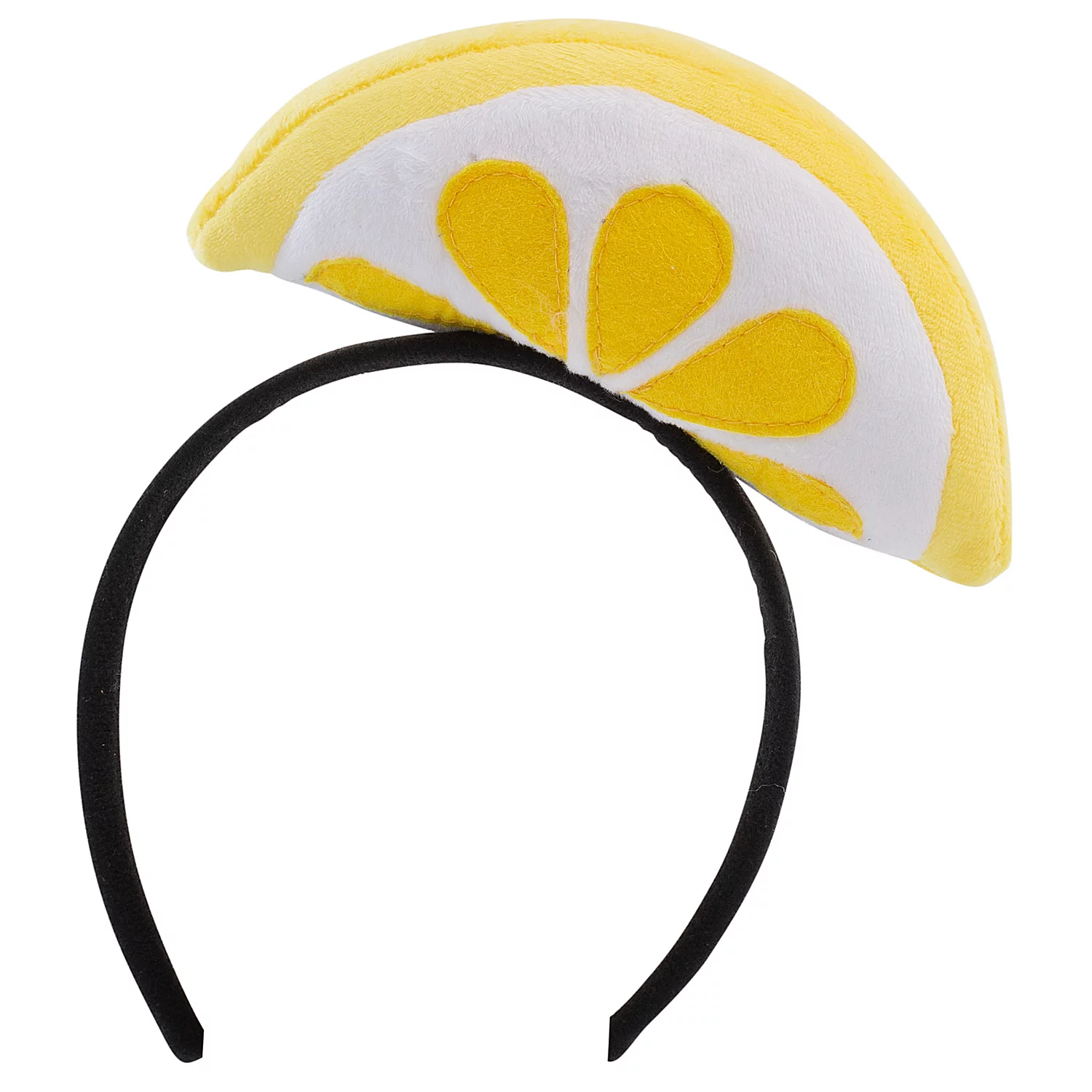 buttinette Haarreif Zitrone, gelb