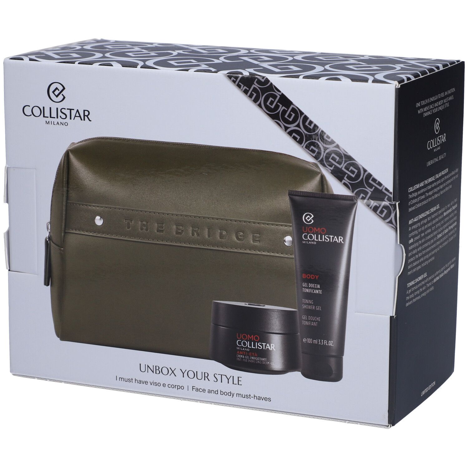 Collistar Unbox Your Style Cofanetto Crema-Gel Energizzante Anti-Eta'