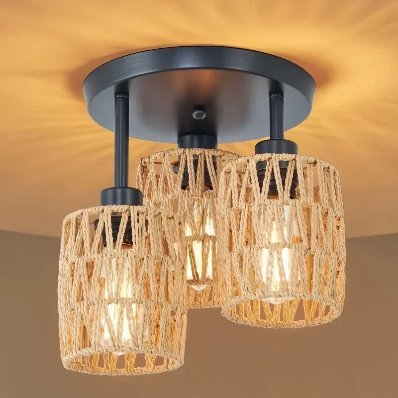 JOYINLED Kronleuchter aus Italienischer Seide, Postmoderne Designer Hängeleuchte für Wohnzimmer, Schlafzimmer & Restaurant Image