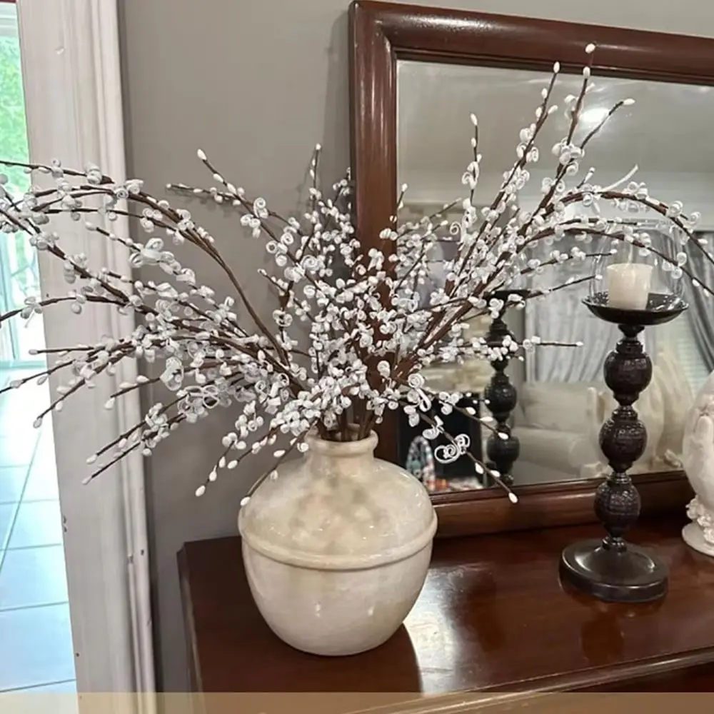 Artificial flower Jasmine Wedding Bride Bouquet new year christmas Home Vase Garden courtyard Indoor Outdoor Diy Gift box Decor