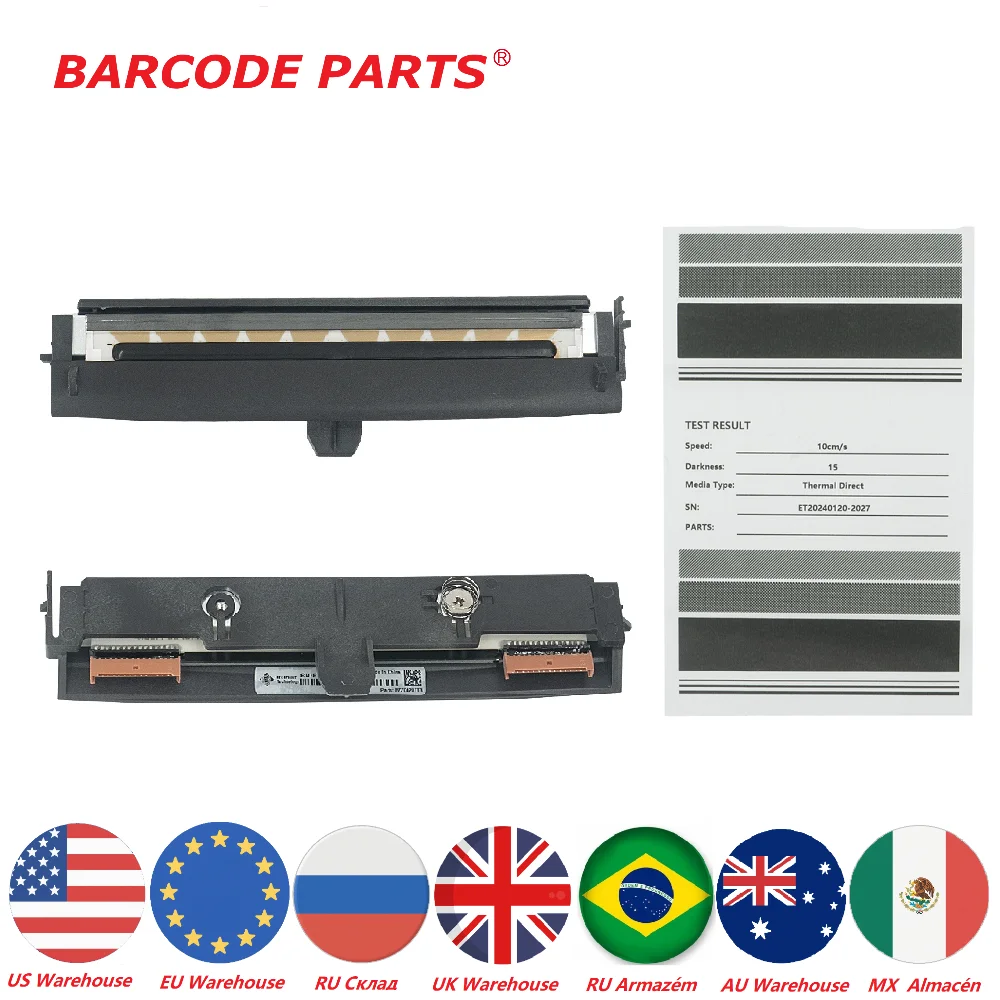 Brandneuer 300dpi Thermodruckkopf für Zebra ZD420 ZD420T ZD620 ZD620T Drucker, P/N:P 1080383 -227 Image