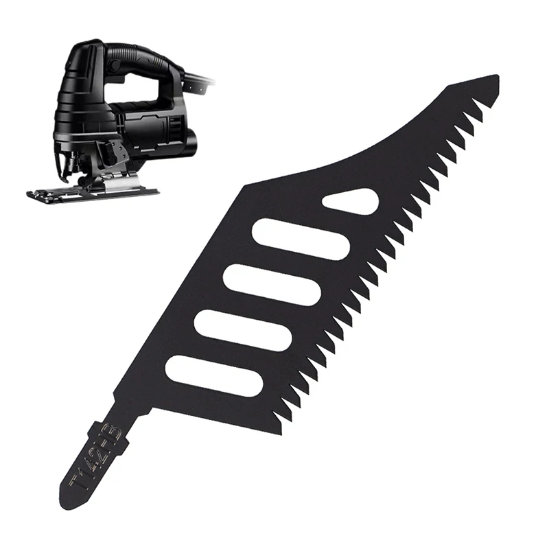 Extra lange, robuste Scroll-Stichsägeblätter mit T-Schaft, feine, grobe Zähne für enge Räume aus Holz und Aluminium Image