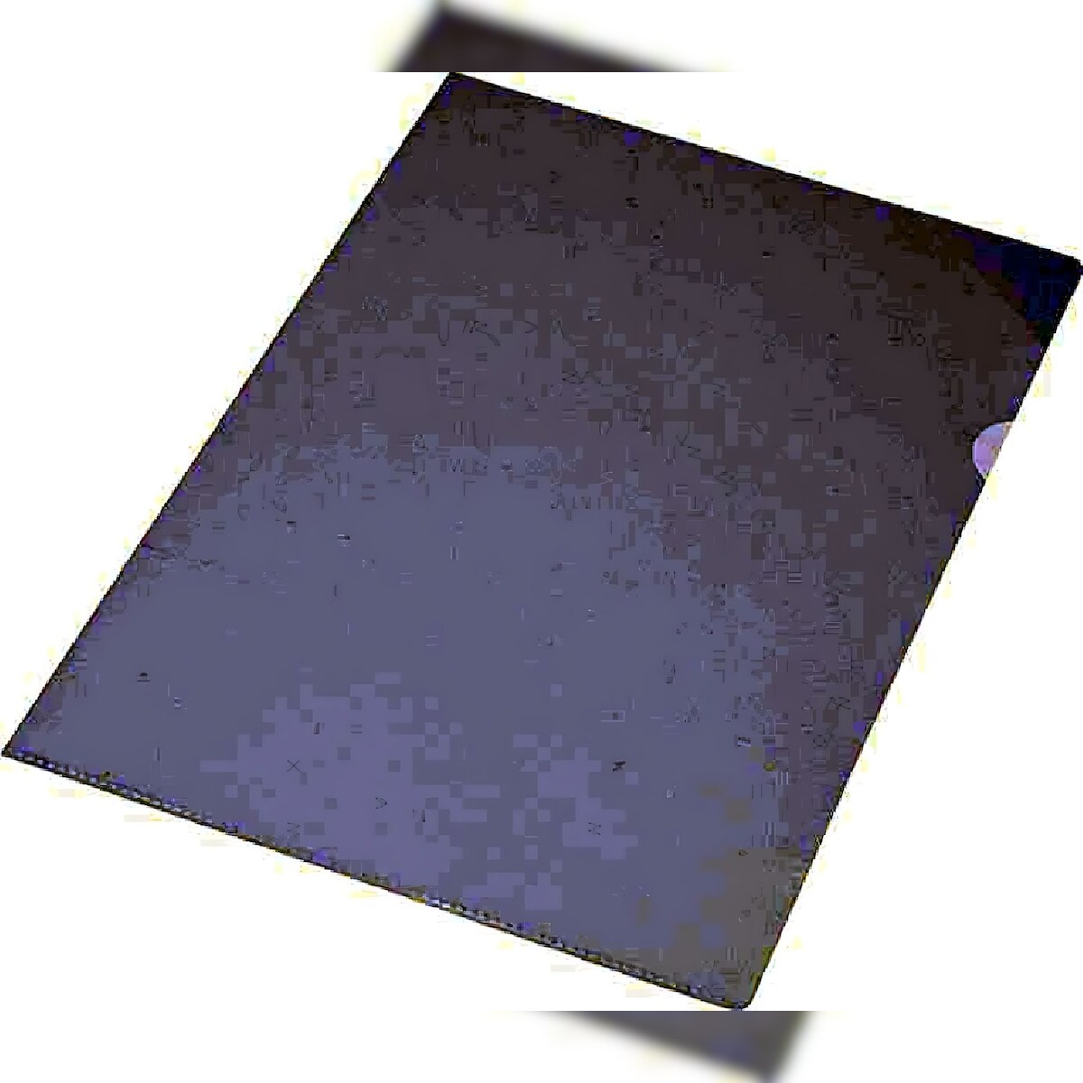 Sichthülle A4 L PVC 150my extrastark oben u rechts offen 25er Packung Image