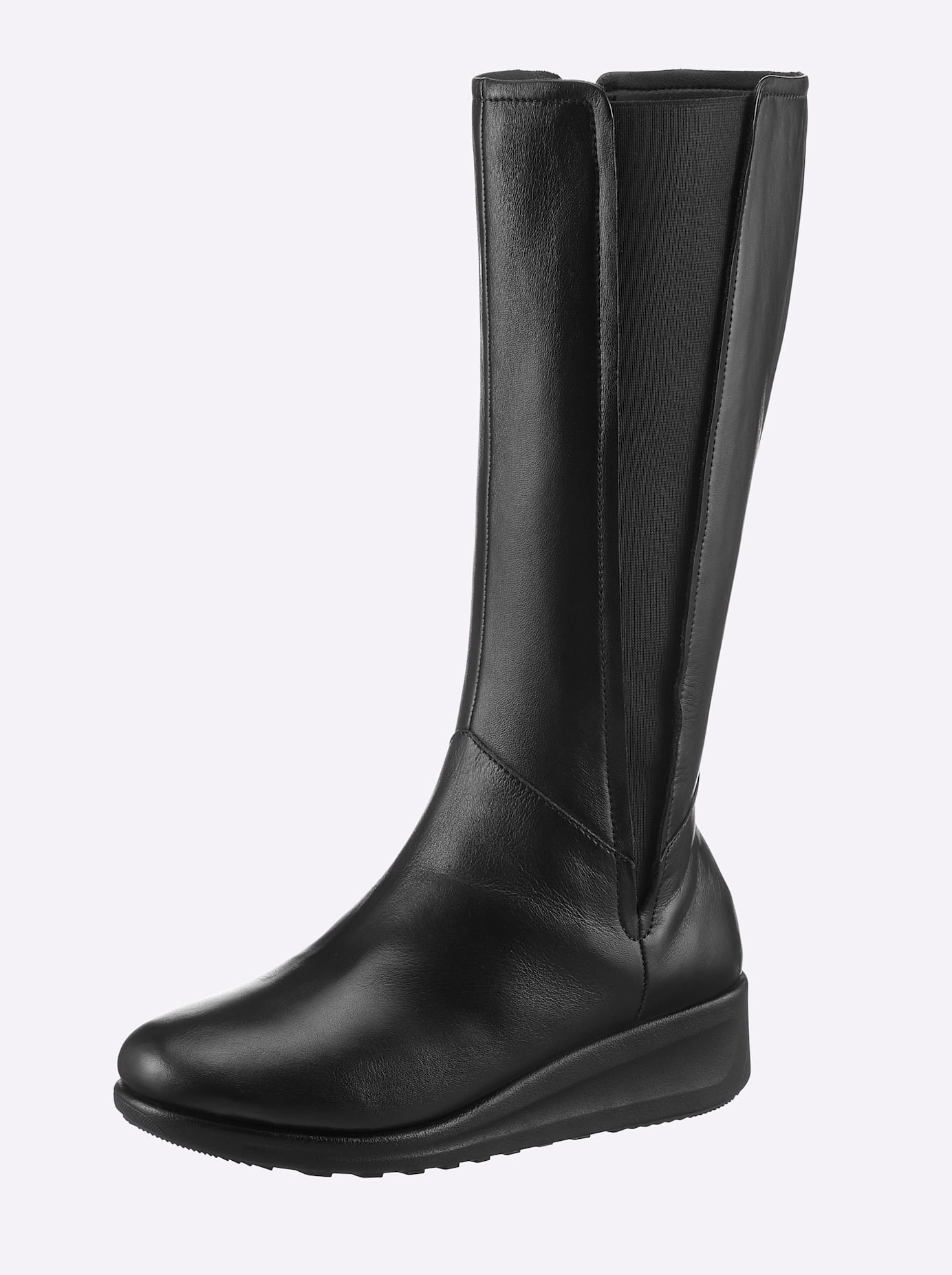 Stiefel CASUAL LOOKS, Damen, Gr. 41, schwarz, Rindsleder, Schuhe Image