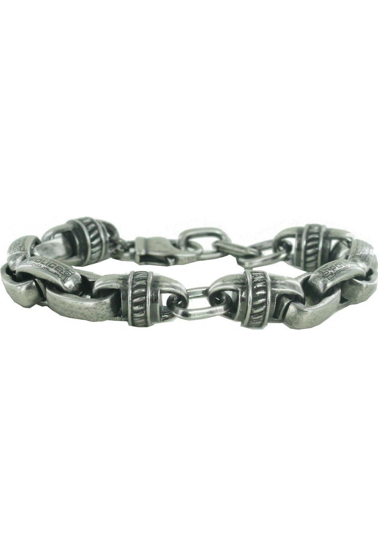 Police PJ22257BSB-02 Mens Bracelet - Silver - One Size | Police Sale | Discount Designer Brands