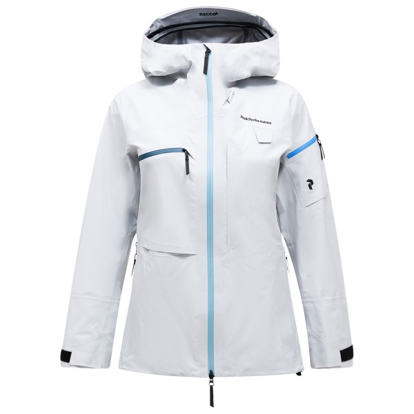 Peak Performance - Women's Alpine GORE-TEX 3L Jacket - Skijacke Gr L weiß/grau