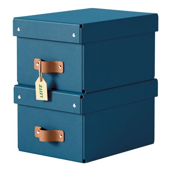Leitz Aufbewahrungsbox »Puro« 20/28/15 cm 2 Stück 7 L blau, 20x15x28 cm Image