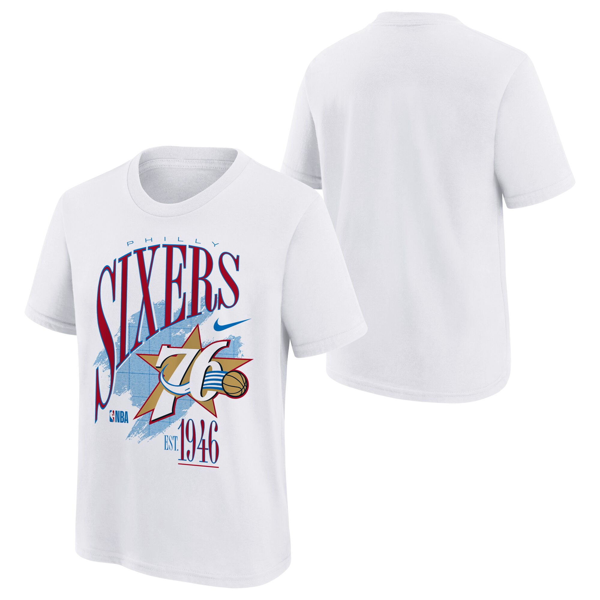 Philadelphia 76ers Nike Classic Edition Max 90 T-Shirt – Jugendliche Image
