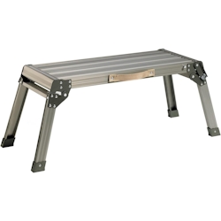 Alco Arbeitsplattform Aluminium 76x30x37cm silber Image