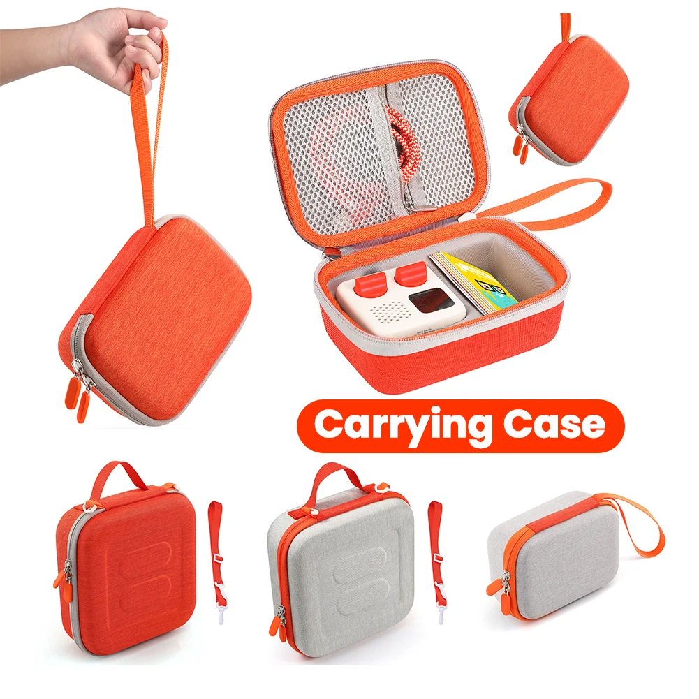 Tragetasche für Yoto Mini Kinder-Audio- und Musik-Player, Hartschale, wasserdicht, stoßfest, staubdicht, hält bis zu 20 Karten/Ladekabel Image