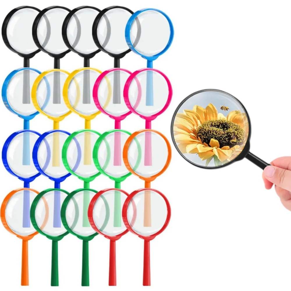 3 Stücke Wissenschaftliche Spielzeuge Kinder Lupen Klassenzimmer Lehrmittel Kinder Spielzeug Wissenschaftliche Beobachtung Requisiten Image