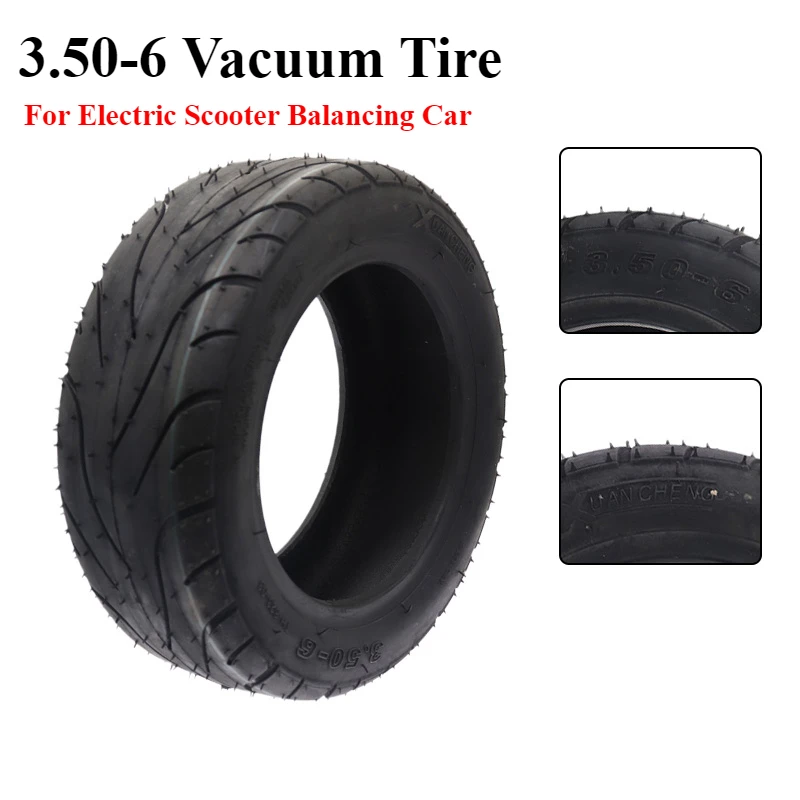 4.00-6 Vakuum reifen für Elektro roller teile, die schlauch losen explosions geschützten Reifen 10x3,50-6 3.50-6 Universal reifen verdicken Image