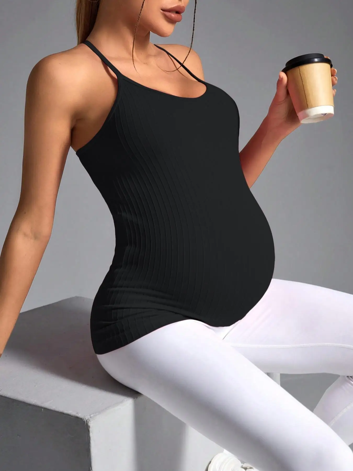 Summer sleeveless maternity wear pregnant women pregnant vest breathable mother clothes casual body clothes