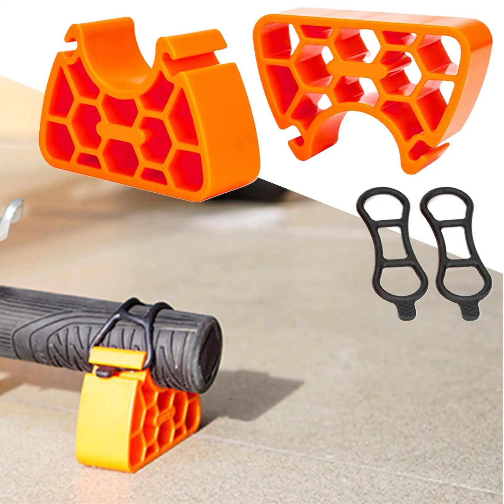 NEUE Bremshebel Schutz Stehen Reiten Lenker Brems Griff Halter Für Auf Den Kopf Platzierung Radfahren Parkplatz Zubehör Image